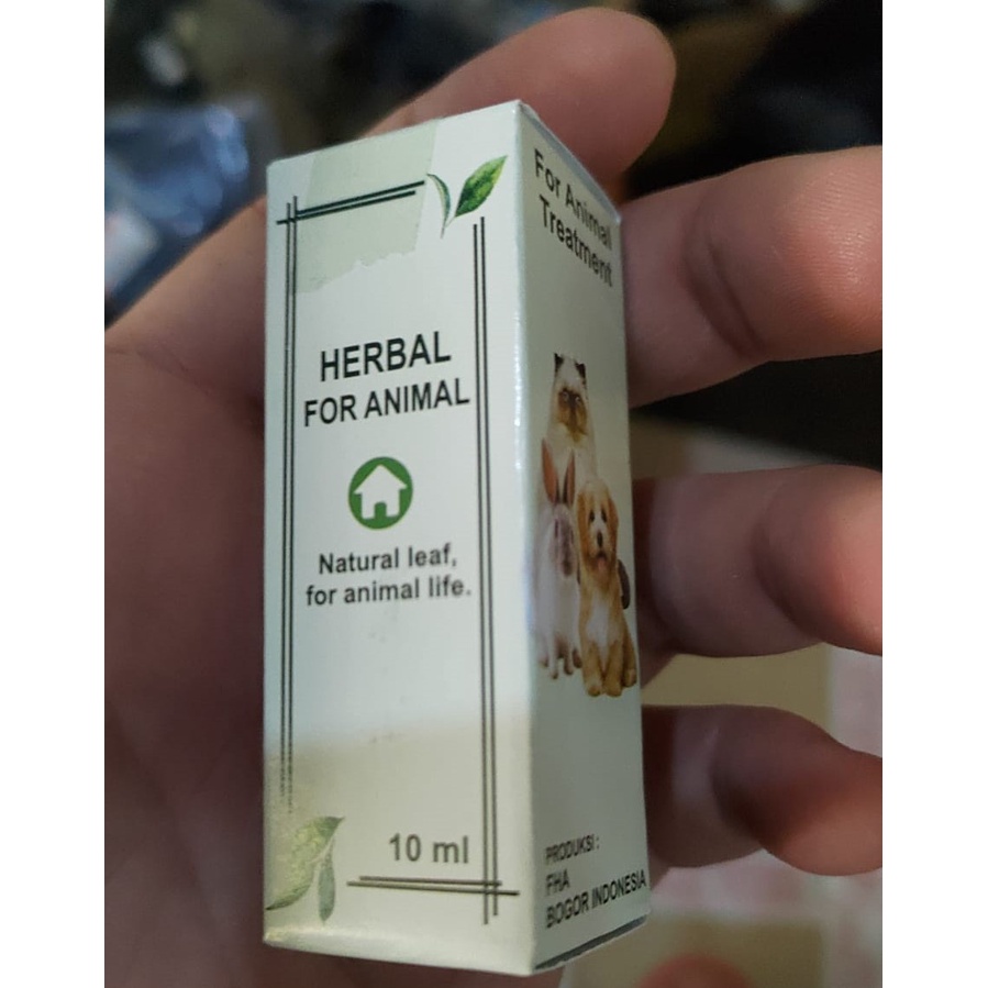 Herbal Animal Treatment Perawatan Hewan 10ml