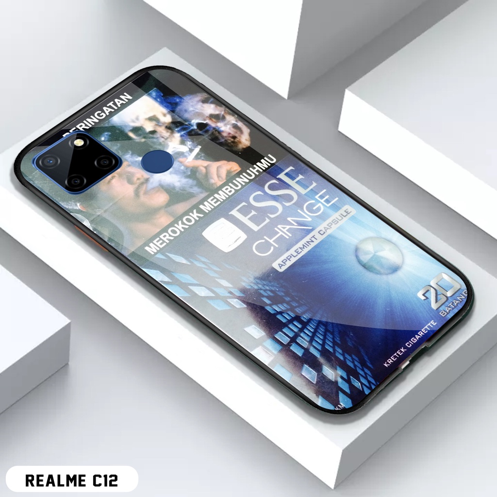 [COD]Promo Case Realme C12 Casing Hp Motif Rokok Aesthetic Gambar Custom Desain Kekinian Aesthetic K