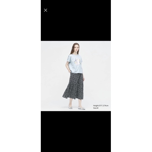 uniqlo paul n joe skirt black size L