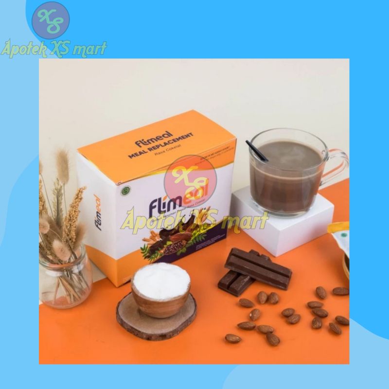 FLIMEAL - FLIMTY PELANGSING DIET ANTIOKSIDAN DETOX SEREAL PENGGANTI MAKAN