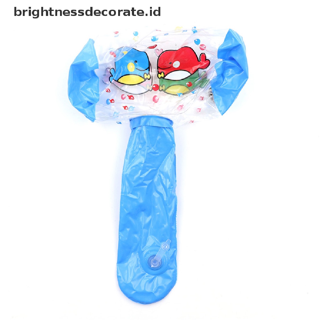 [Birth] 1pcs Palu Angin Palu Tiup Kartun Lucu Dengan Bell Warna Acak [ID]