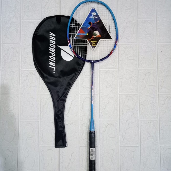 Raket Raket Rs Arrowpoint Galaxy Full Carbon 10/20/30/50/60 Free Tas + Grip