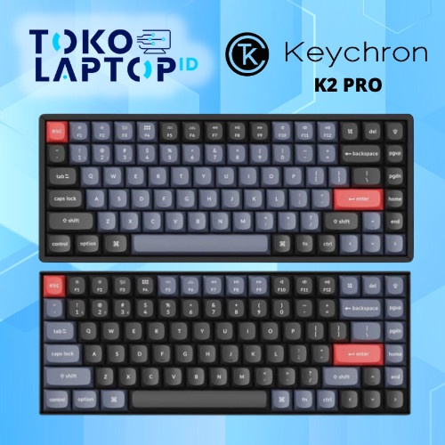 Keychron K2 Pro / K2-Pro QMK/VIA Wireless Mechanical Keyboard