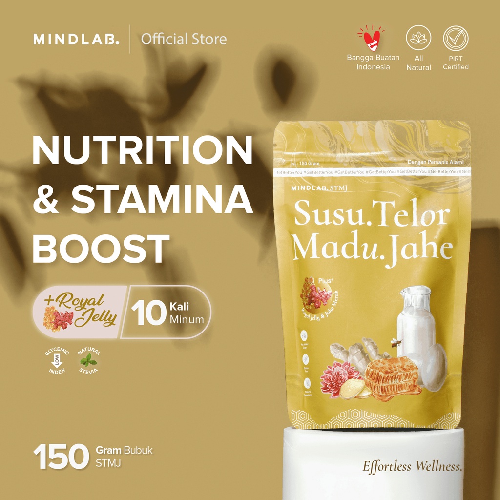 

STMJ Susu Telur Madu Jahe 150 Gram Hangat & Sumber Energi - MINDLAB