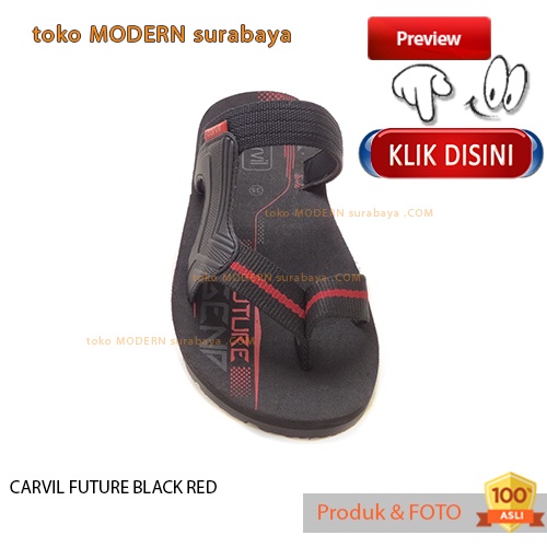 Sandal anak casual gunung jepit jempol spons printing CARVIL FUTURE