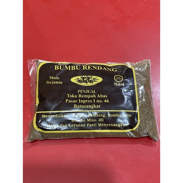 

Bumbu rendang Abas