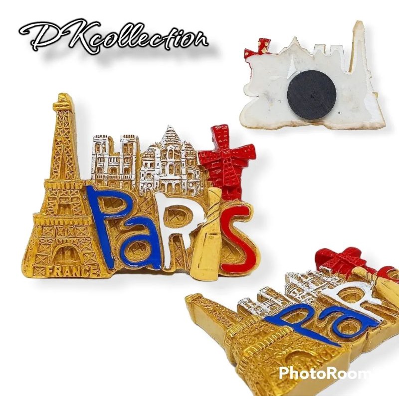 Tempelan kulkas paris magnet paris magnet kulkas perancis france souvenir magnet kulkas paris