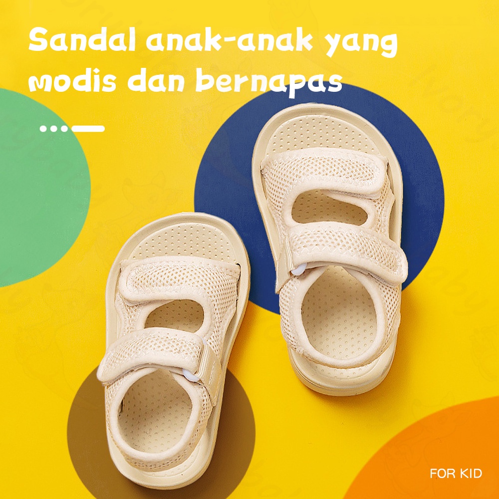 Ivorybaby Sandal anak import Sandal anak mario perempuan laki laki Sepatu sandal gunung anak