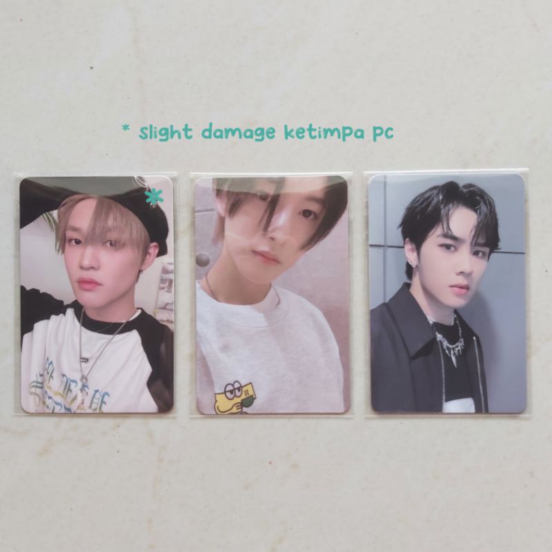 CHENLE RENJUN KUN NCT DREAM 127 PHOTOCARD / HOT SAUCE BORING UNIVERSE MECIMA BENEFIT POB PC