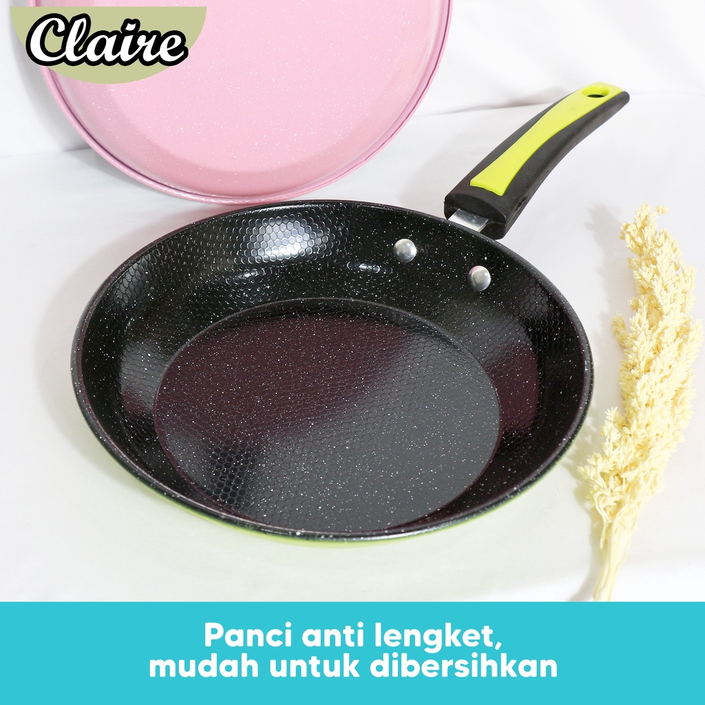 FRYPAN UKURAN 22CM / FRYPAN ANTI LENGKET / FRYPAN WARNA