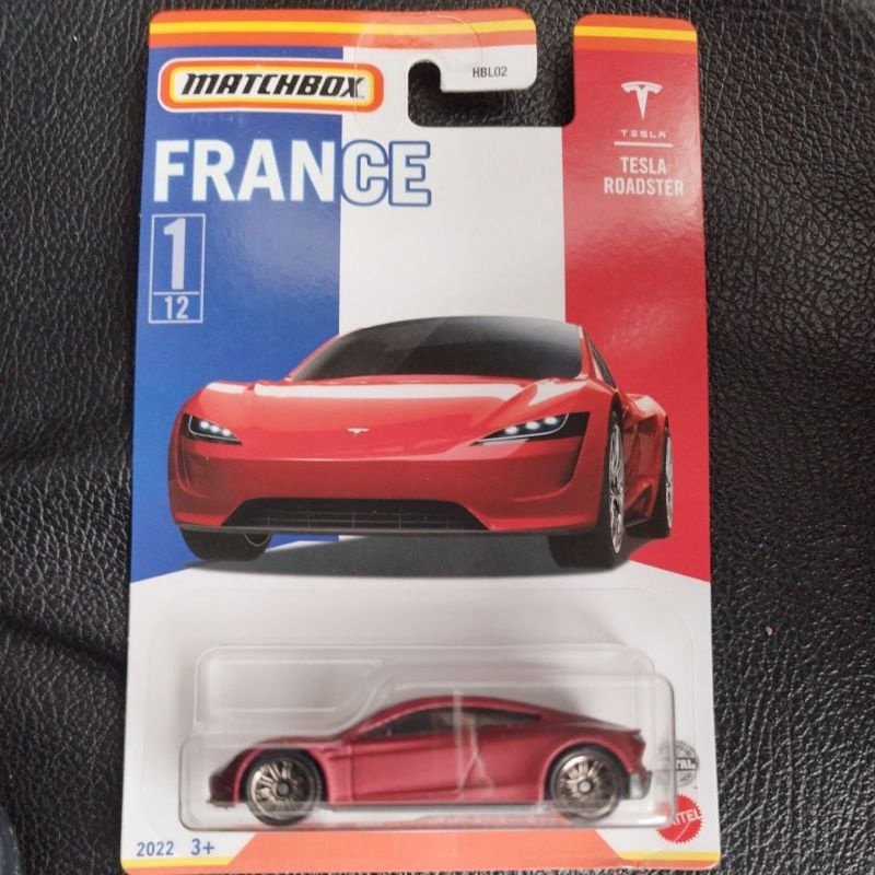Matchbox France Tesla Roadster