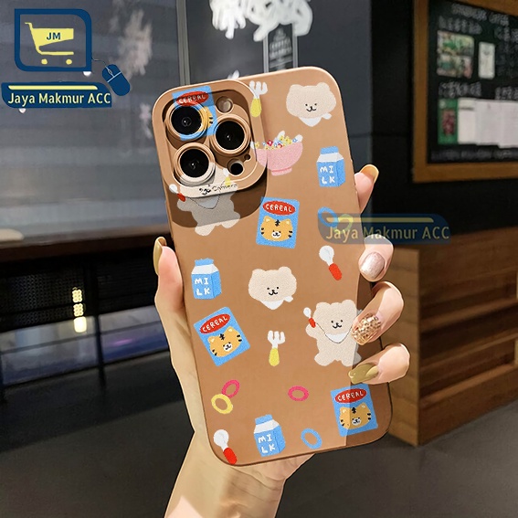 allcase.id - SOFTCASE PRO CAMERA BEARS CASE TERBARU XIAOMI REDMI 10C MI 11 LITE NOTE 10 PRO NOTE 10S