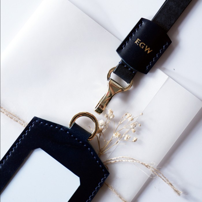 

MURAH Whitehouse Lanyard - Shell Cordovan