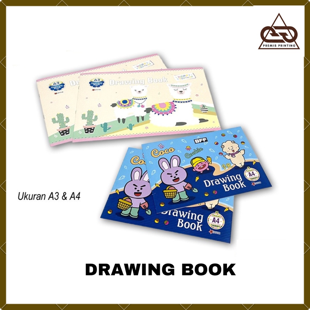 

BUKU GAMBAR NEWSTAR ALFA MOTIF A3 & AT4 BUKU GAMBAR BELAJAR ANAK (1 PCS)