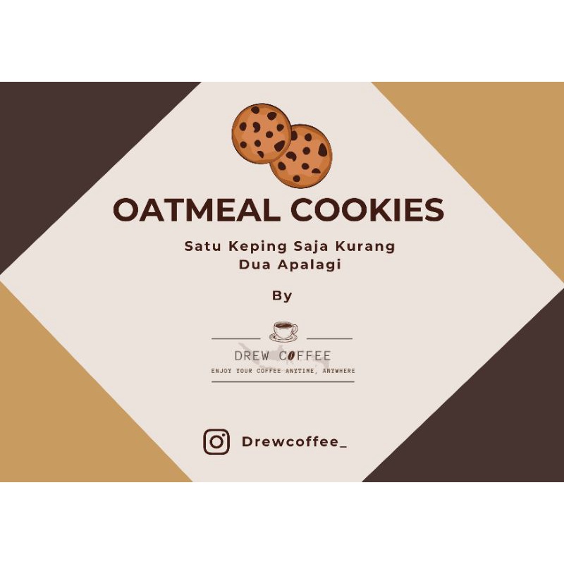 

Oatmeal Cookies by Drewcoffee