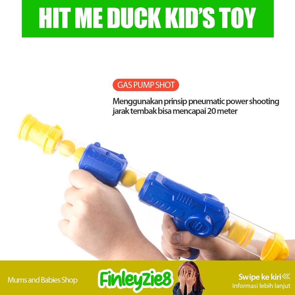 Mainan Tembak Bebek / Hungry Duck / Mainan Pistol Air Soft Gun / Hit Me Duck / Mainan Tembakan / Mainan Tembakan Peluru / Tembak Tembakan Mainan Anak / HIT ME DUCK / Mainan Tembakan Anak Laki-laki / Mainan Tembakan Peluru Water Gel / Mainan Tembakan Anak