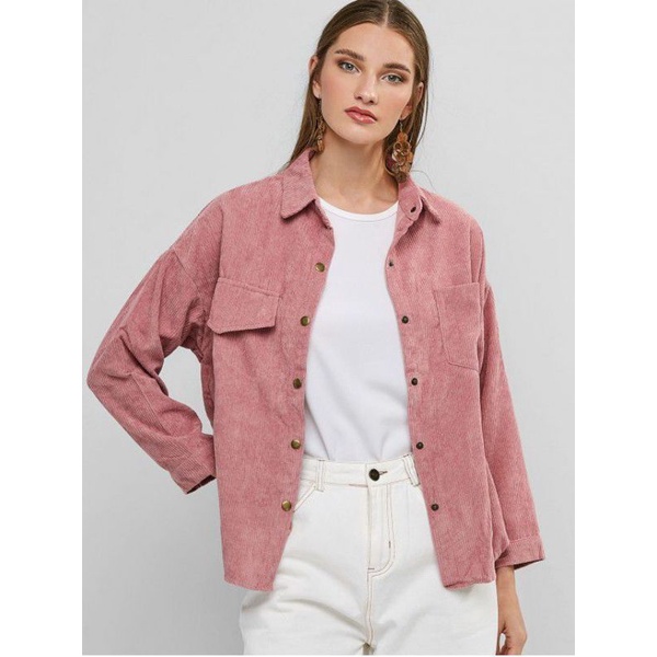 F21 double pocket front jacket