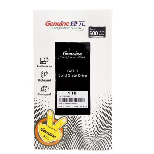 SSD Genuine 1TB Sata III 2.5&quot; Garansi 3 Tahun