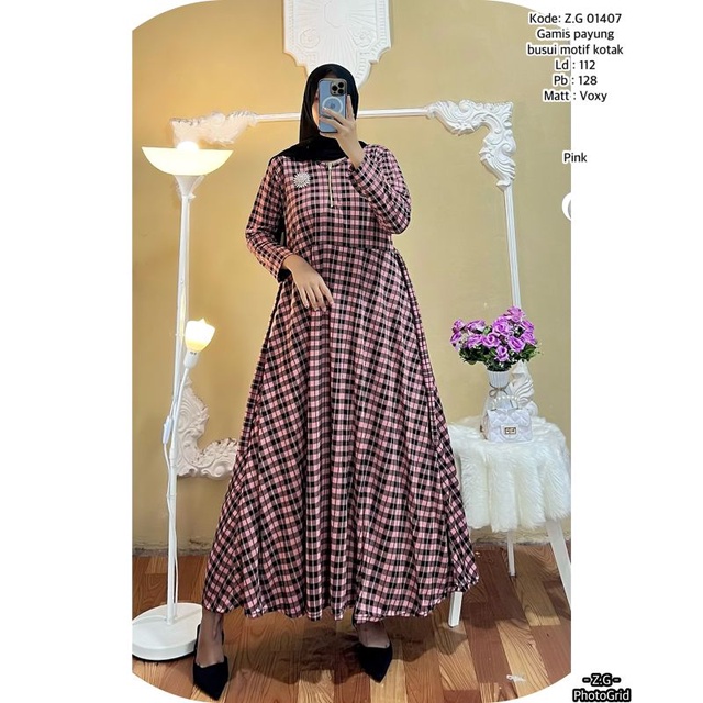 GAMIS VOXY CANDA MOTIF VIRAL TERLARIS(ZF)
