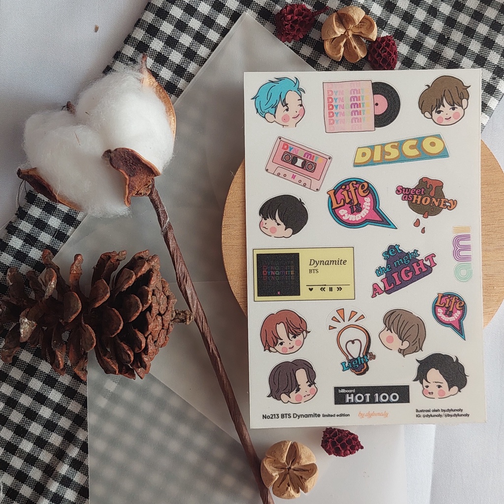 

[Sticker] - 213 BTS Dynamite - by.dylunaly