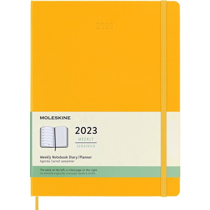 

Agenda Moleskine 2023 - Hardcover Weekly Xl Extra Large - Agenda Journal