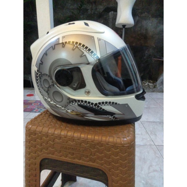 Helm Cargloss yamaha Old