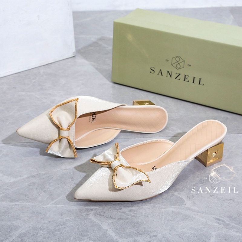 0055 ROSE Heels Wanita 4cm Heels Pesta Elegan