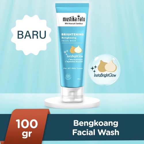 Mustika Ratu Brightening Bengkoang Facial Wash Sabun Wajah