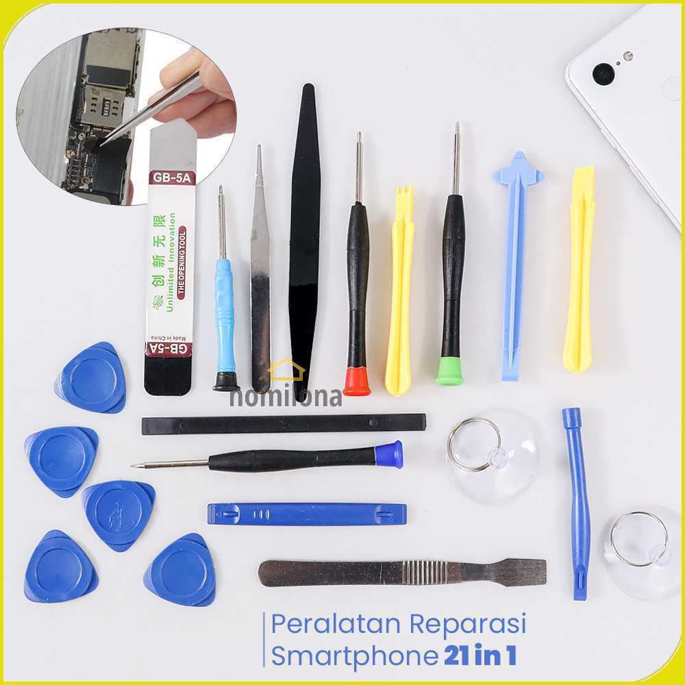 Peralatan Reparasi Smartphone 21 in 1 Repair Tools Set - GB-5A