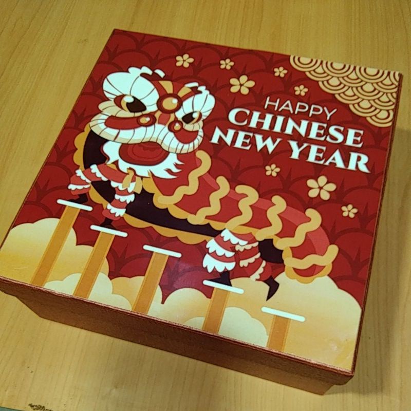 

Hardbox, Giftbox, Kotak Kue, Kotak Hampers 22x22cm