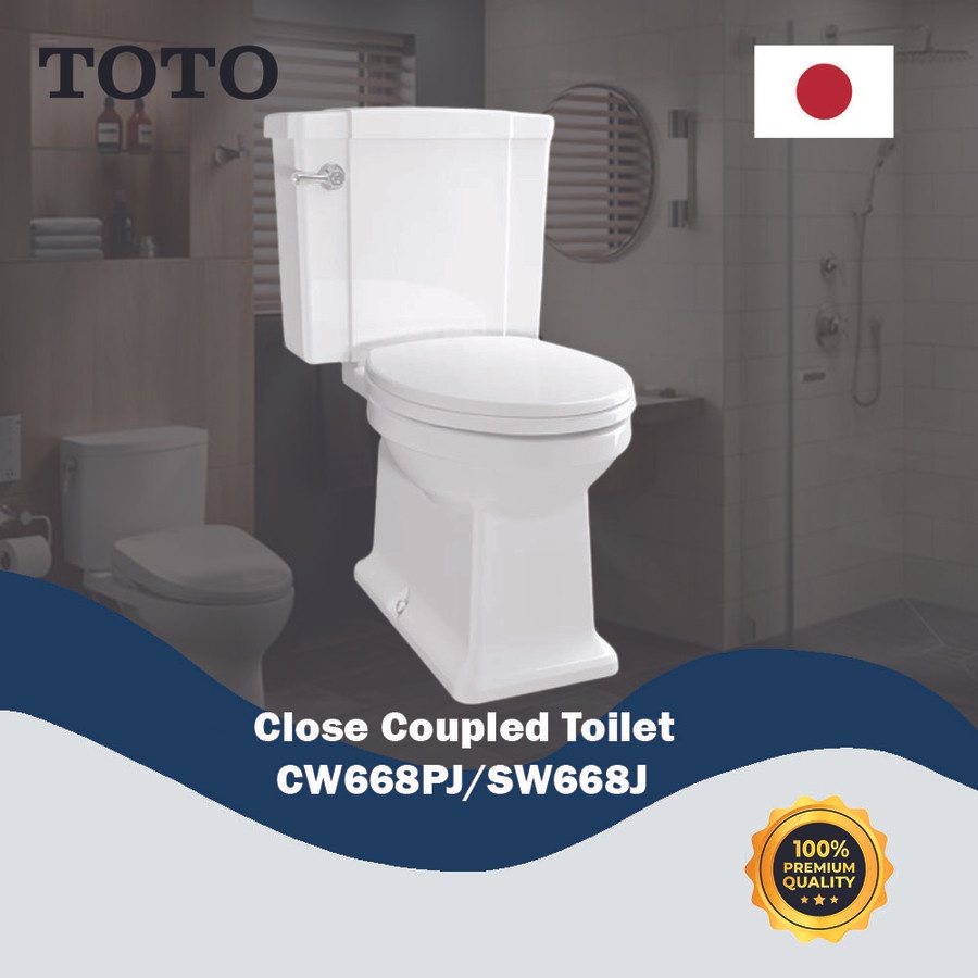 TOTO Closet Duduk CW668PJ