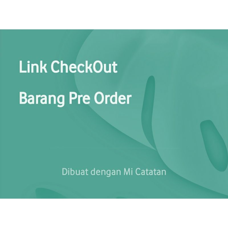 

CO Mandiri Barang PO