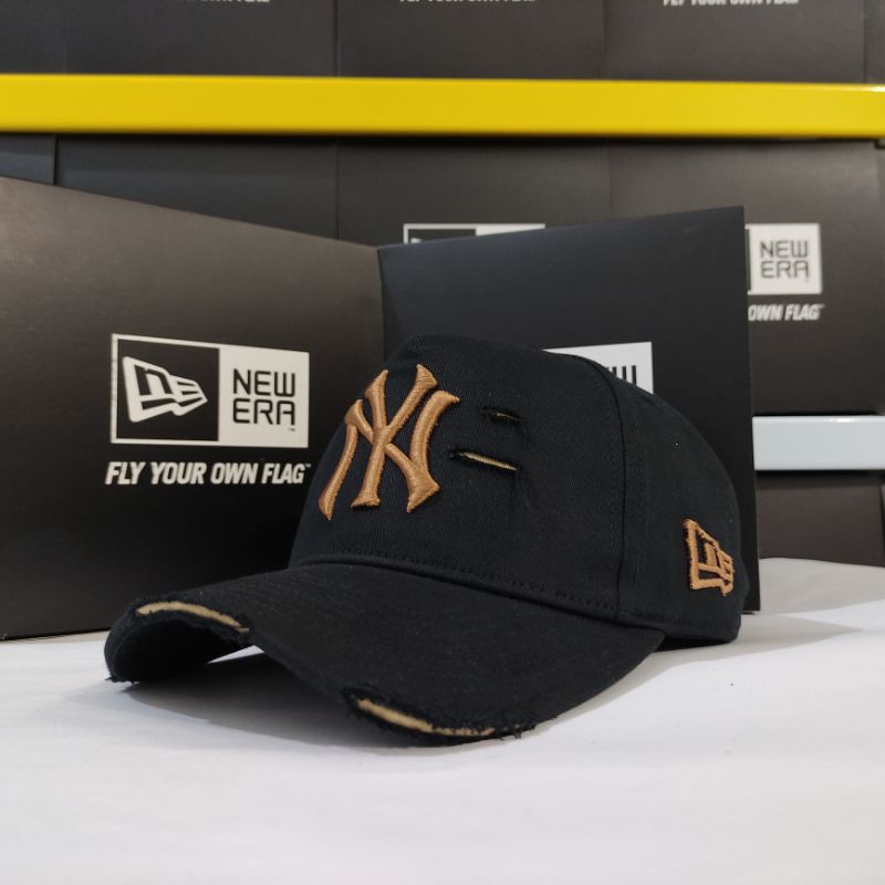 Topi new era Topi baseball topi Ny import demage Ripped/ sobek Topi mlb