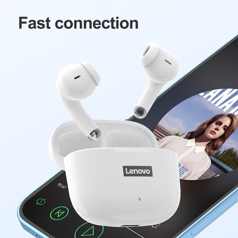 Original Lenovo LP40 PRO TWS Wireless Earphone Bluetooth 5.1 Dual Stereo Noise Reduction Bass Touch Control Long Standby