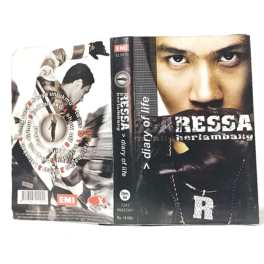 kaset tape Ressa Herlambang Diary Of Life open sealed