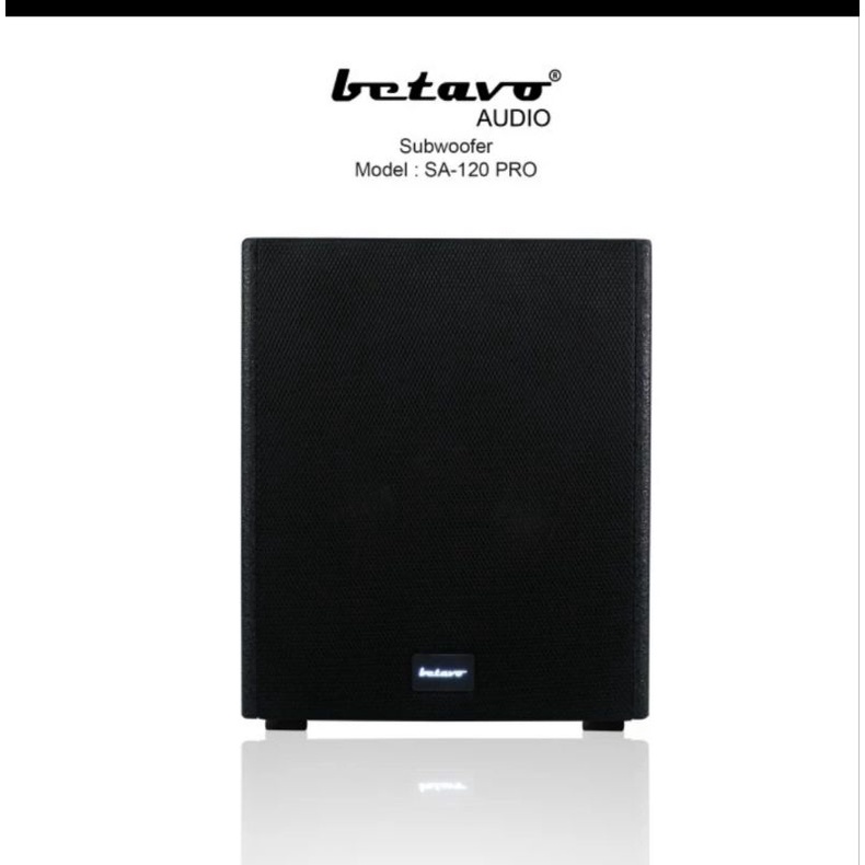 Subwoofer Aktif Betavo Pro 12 inch Original Garansi resmi