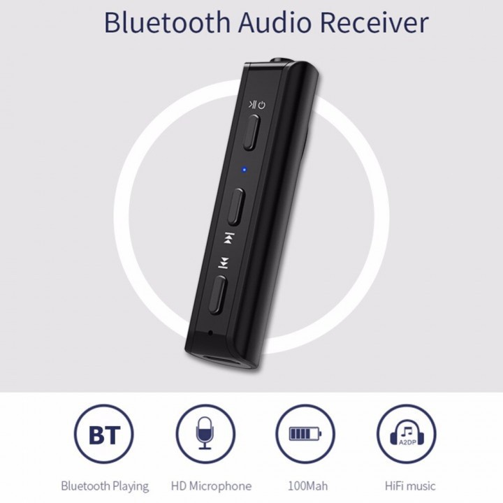 G29 - Wireless Bluetooth 4.2 Audio Receiver 3.5mm for Car and Home Use