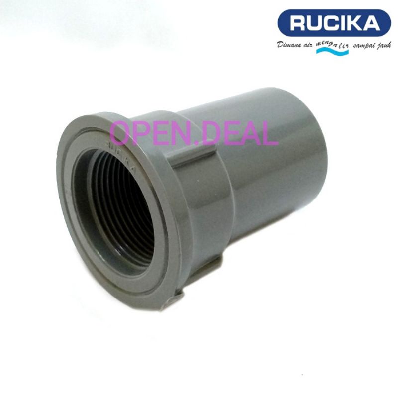 Jual Sdd Aw In Rucika Sok Drat Dalam In Pvc Faucet Socket Aw Shopee Indonesia