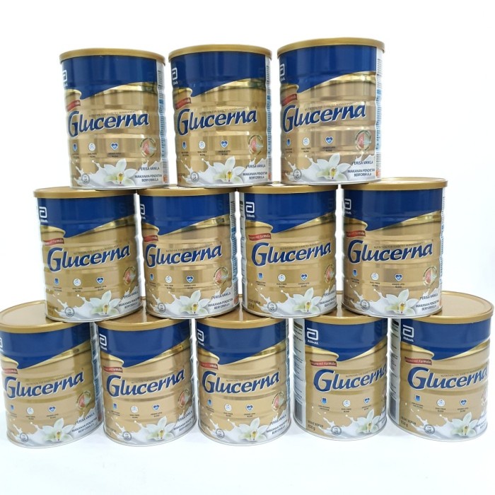 

GLUCERNA SUSU DIABETES SUSU IMPORT 850GR VANILLA ORIGINAL ABBOTT