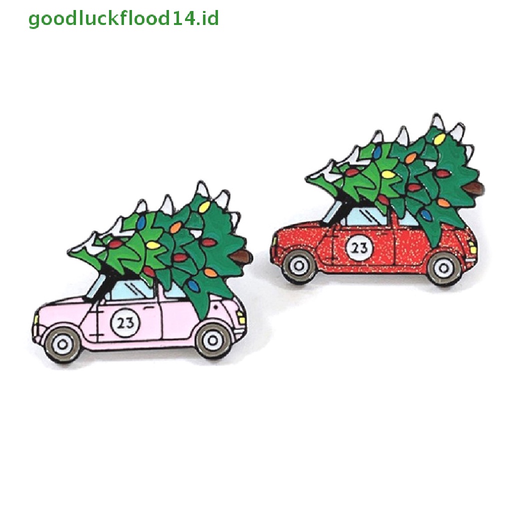 [GOOGFOUR] Christma Cangkir Kopi Mobil Pohon Enamel Pin Waktu Panas Bros Denim Jeans Baju Tas Natal Merah Hijau Perhiasan Hadiah Untuk Teman Anak [TOP]