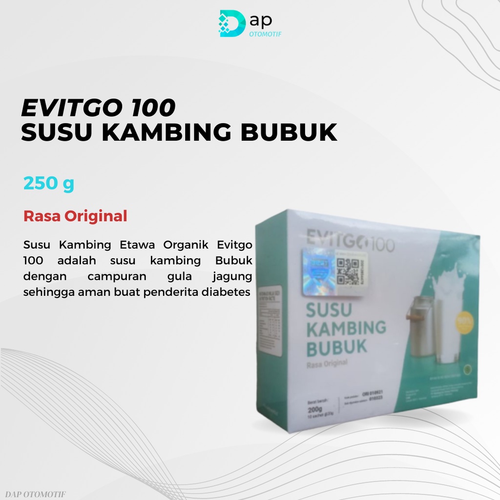 

Evitgo Susu Kambing 100% Original