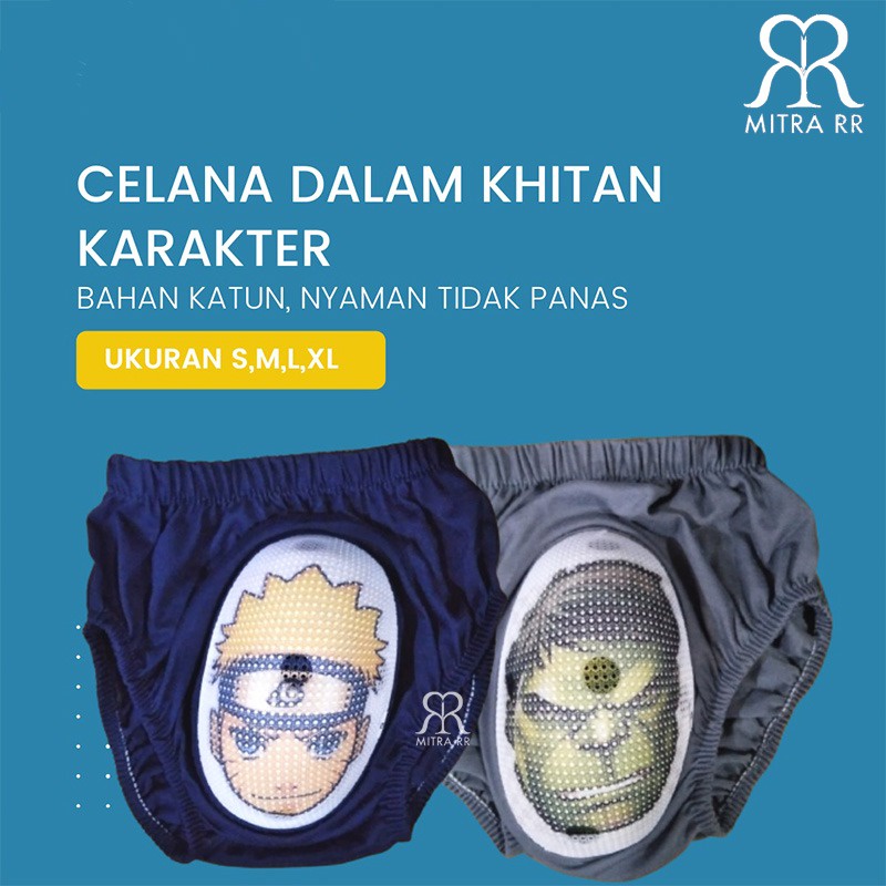 Celana Dalam Sunat Anak dan Remaja / CD Sunat Batok Khitan Katun High Quality Premium Celana Sunat