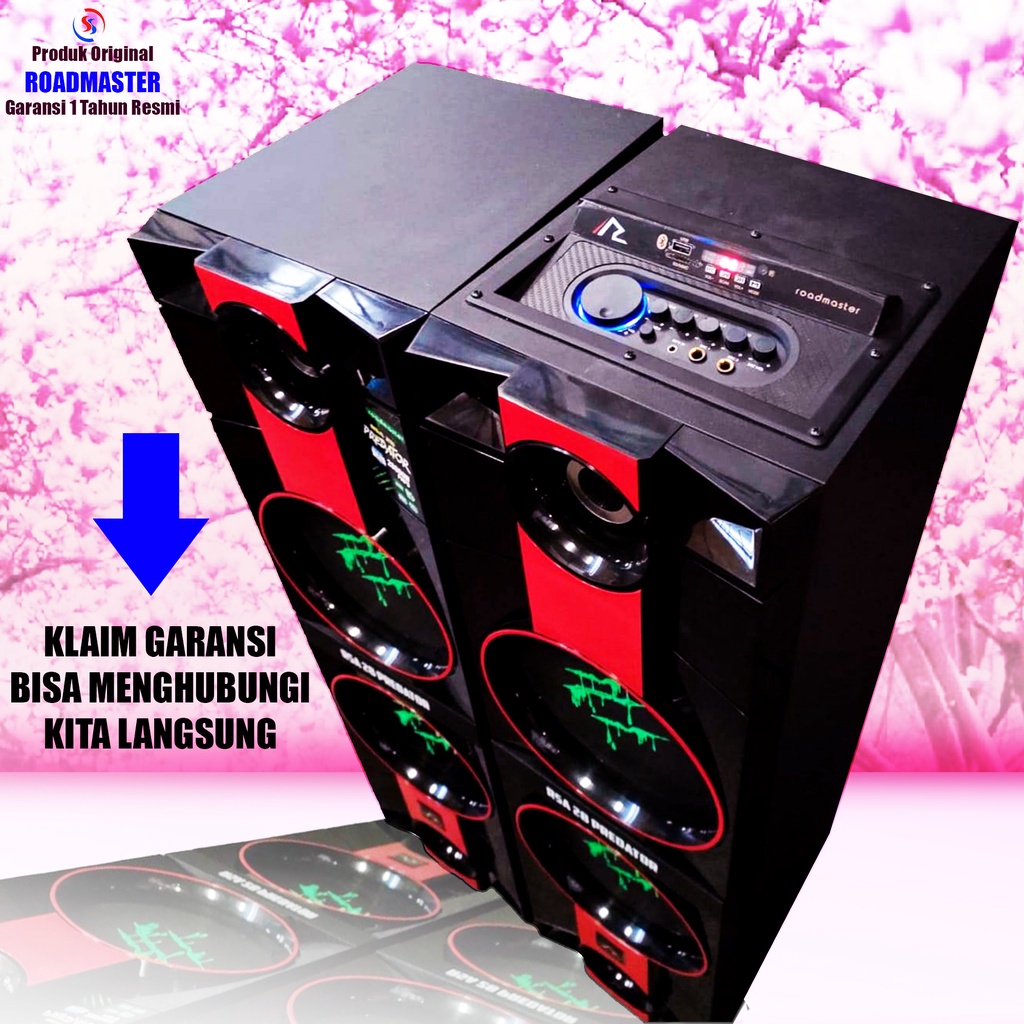 SPEAKER AKTIF ROADMASTER RSA 28 PREDATOR GARANSI SATU TAHUN