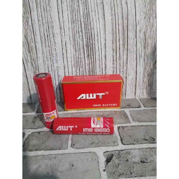 BATTERY AWT PELANGI IMR 18650 / BATRAI AWT 3000