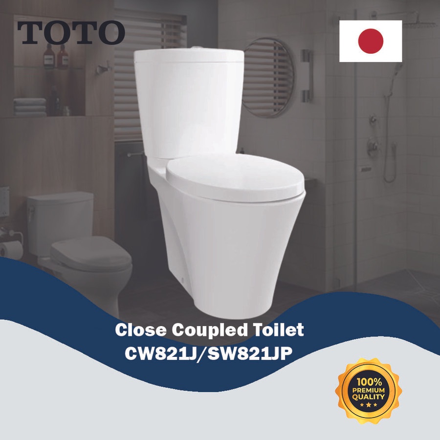 TOTO Toilet Duduk CW821J