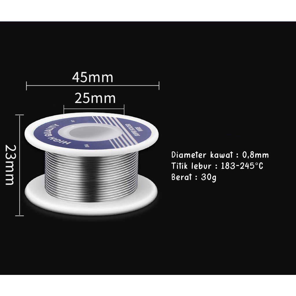 Tenol Solder / Timah Gulung Solder / Kawat / Wire Soldering Hight Quality