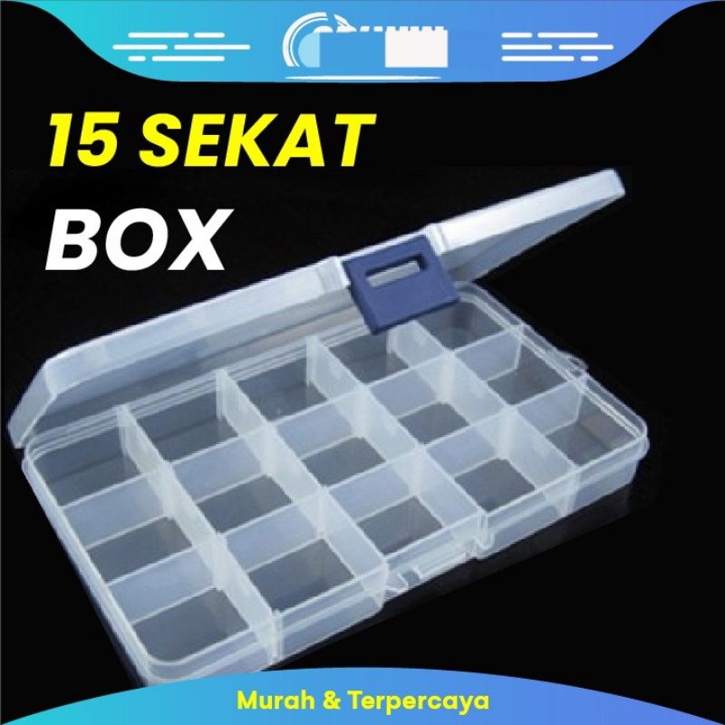 box part tamiya 15 sekat / kotak part tamiya