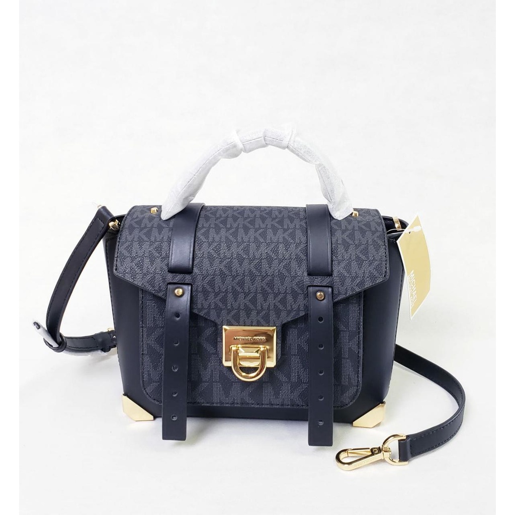 Mk manhattan signature Medium th school satchel leather