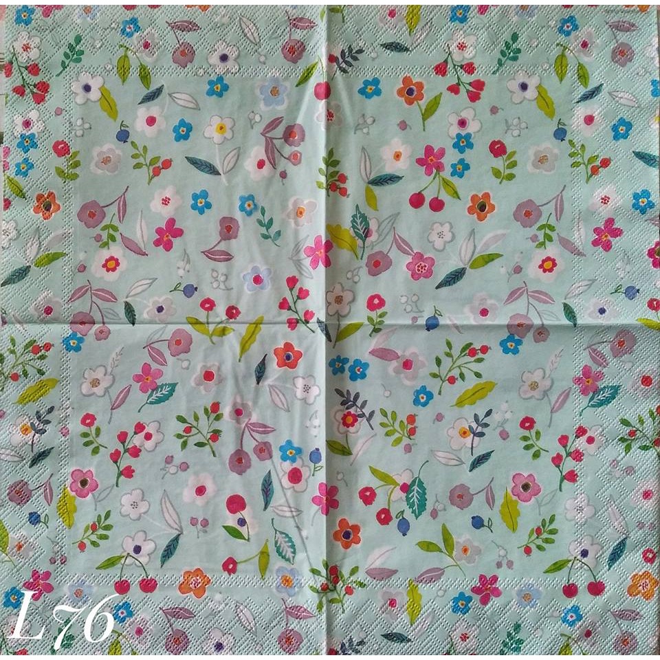 

Napkin Eropa Little Flower L76/ Tissue Decoupage