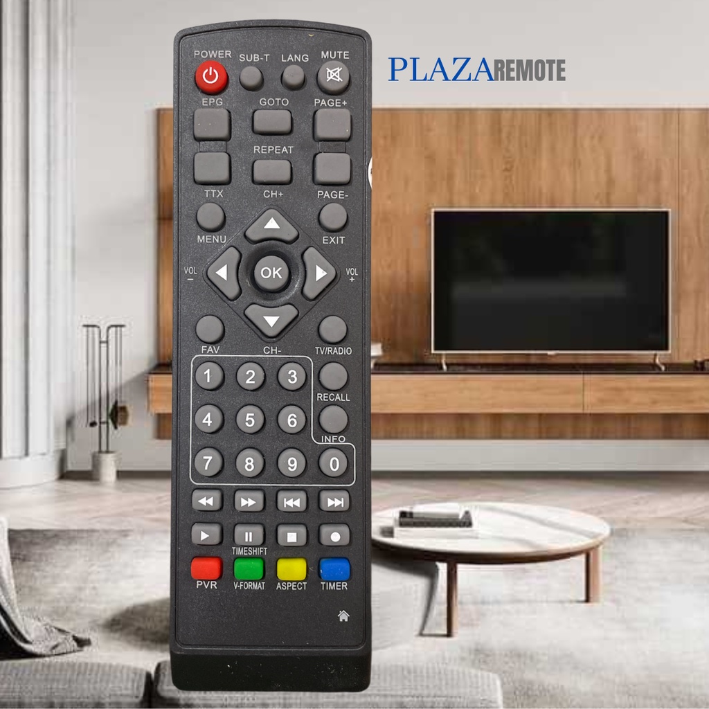 REMOTE STB ADVANCE LUBBY SET TOP BOX T2